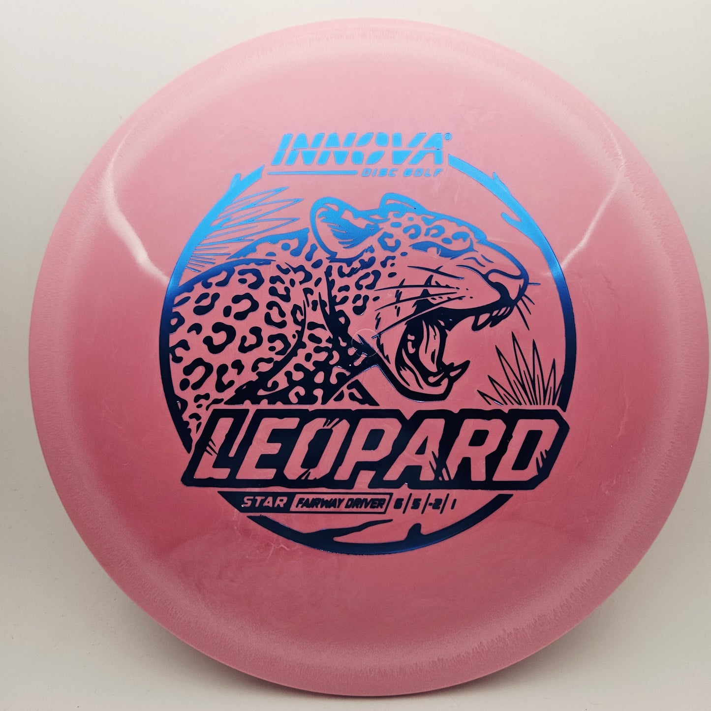 #18301 158g Pink Star Leopard