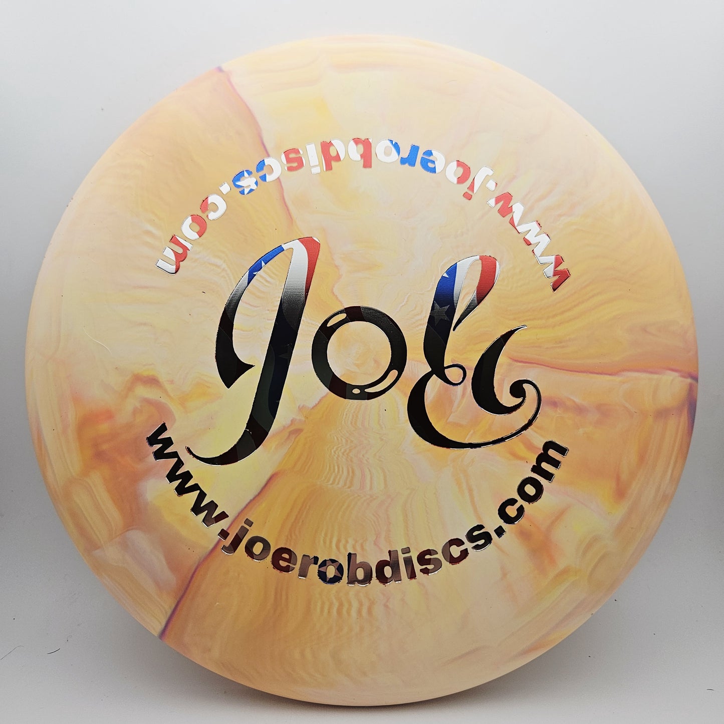 #15289 173-174g Orange, Flag Foil, JRDG JRDG CT Swirl Luna