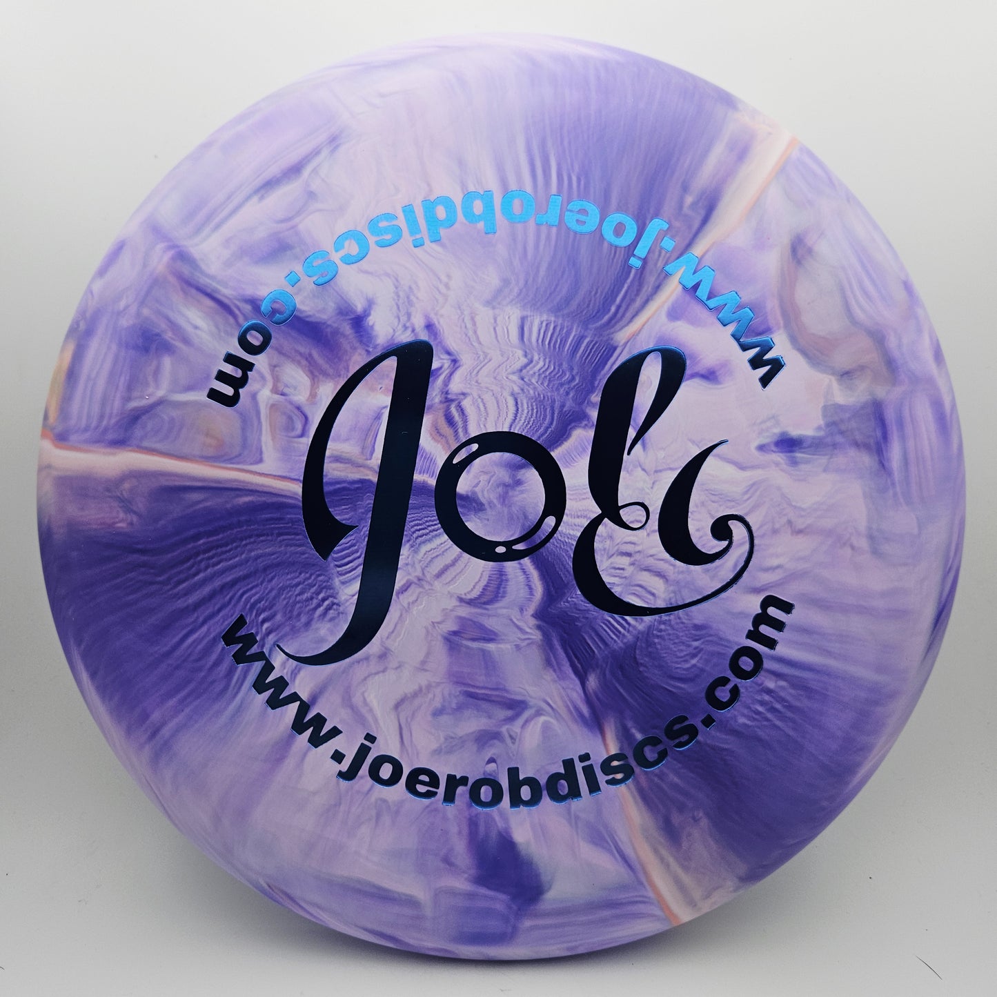 #15300 173-174g Purple, Blue Foil, JRDG JRDG CT Swirl Luna