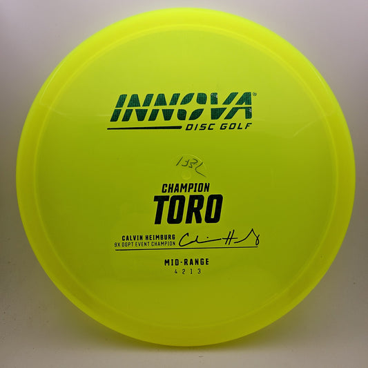 #12036 173-175g Yellow Champion Toro