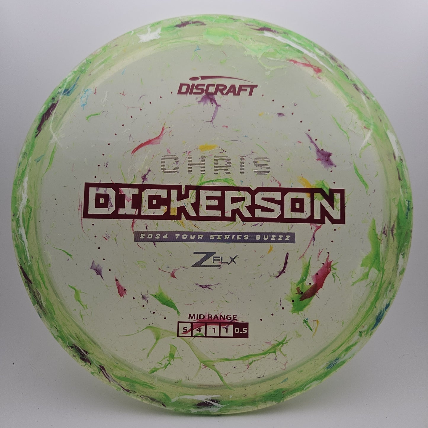 #8253 177+g Green, Chris Dickerson Tour Series Jawbreaker Z Flx Buzzz