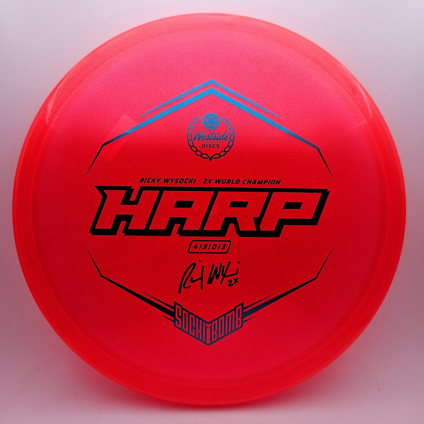 #8940 175g Red VIP Ice Glimmer Harp