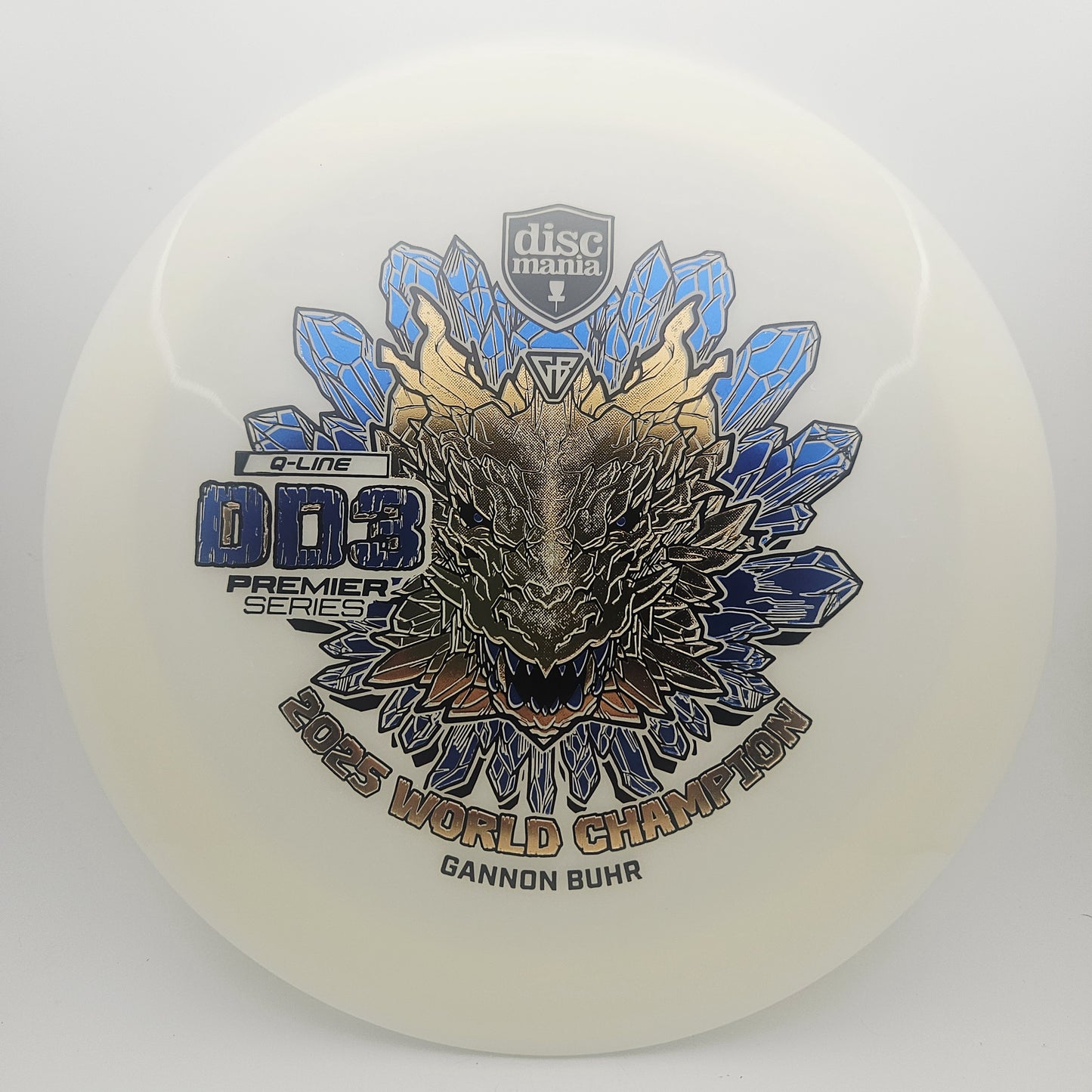 #15851 173g White, Gannon Buhr World Champion Q-Line DD3
