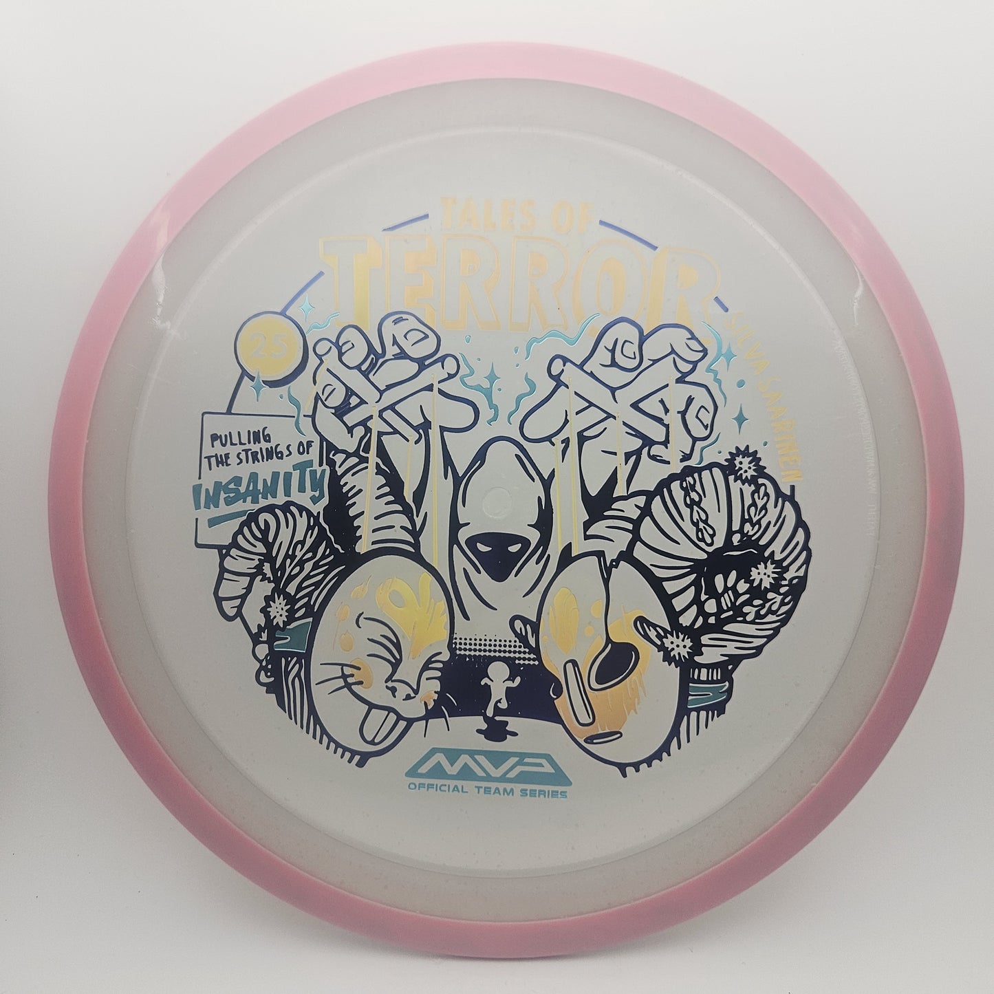 #15504 175g Clear / Pink, Tales of Terror - Halloween 2025 - Silva Saarinen Particle Glow Proton Insanity