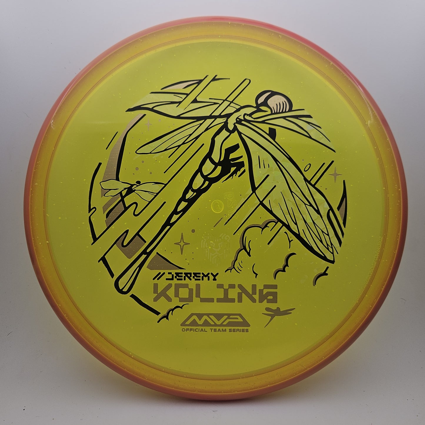 #10794 172g Yellow / Orange, Jeremy Koling Tour Series Particle Glow Proton Tempo - Jeremy Koling Tour Series