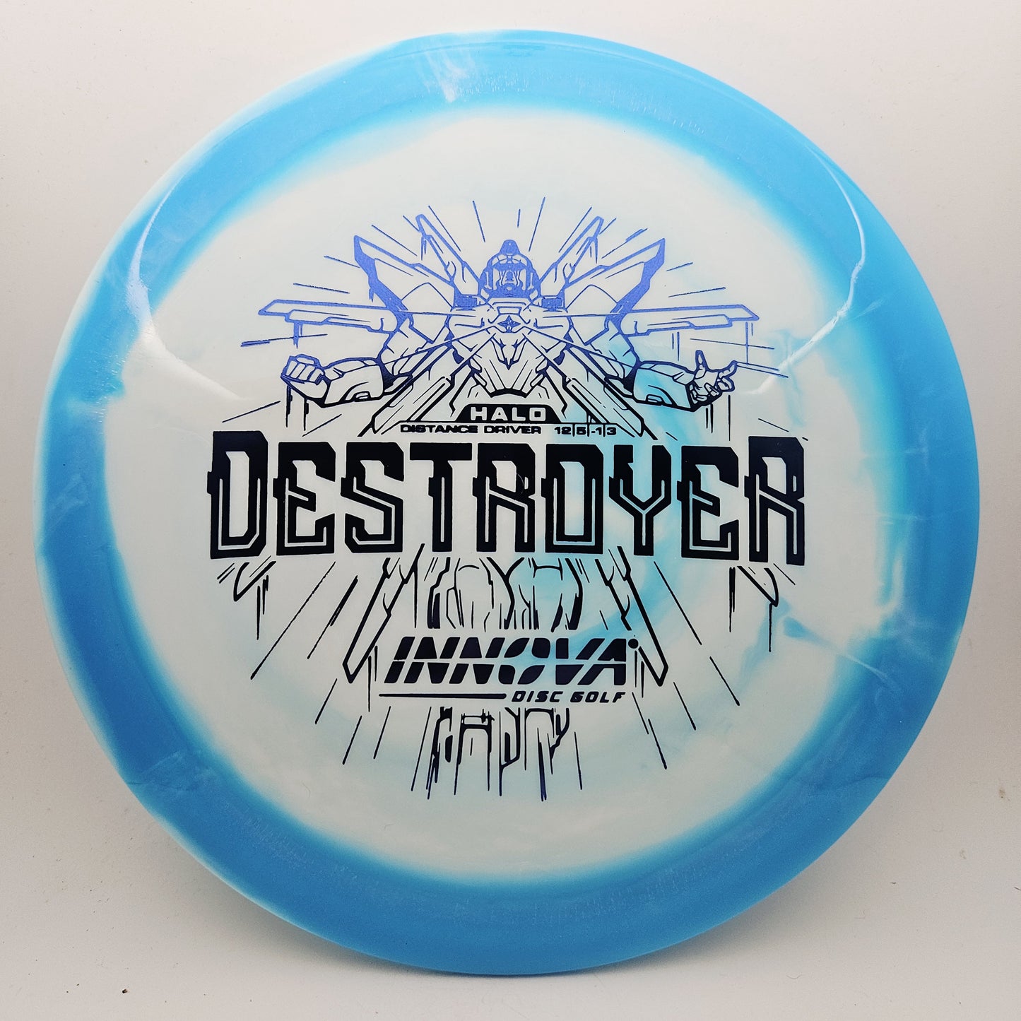 #18313 173-5g White / Blue Halo Star Destroyer