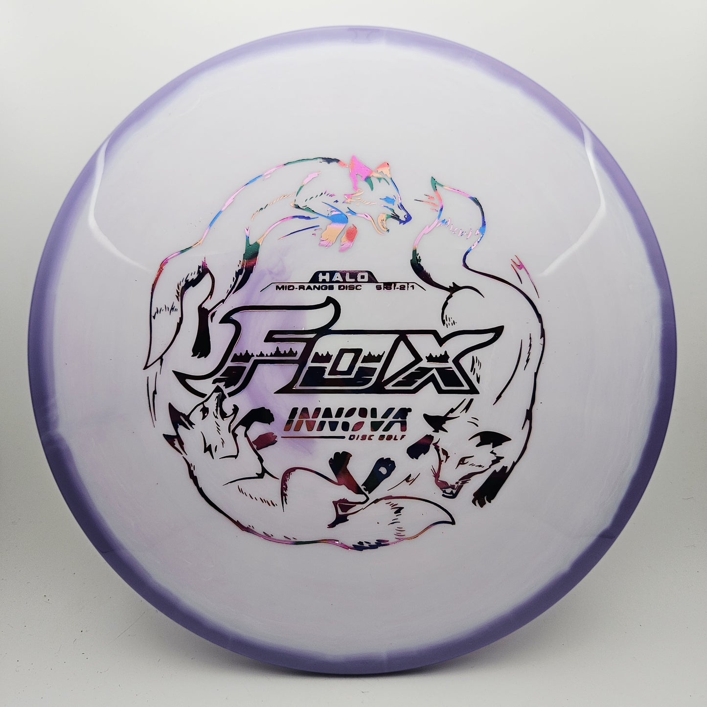 #16123 172g White / Purple Halo Star Fox