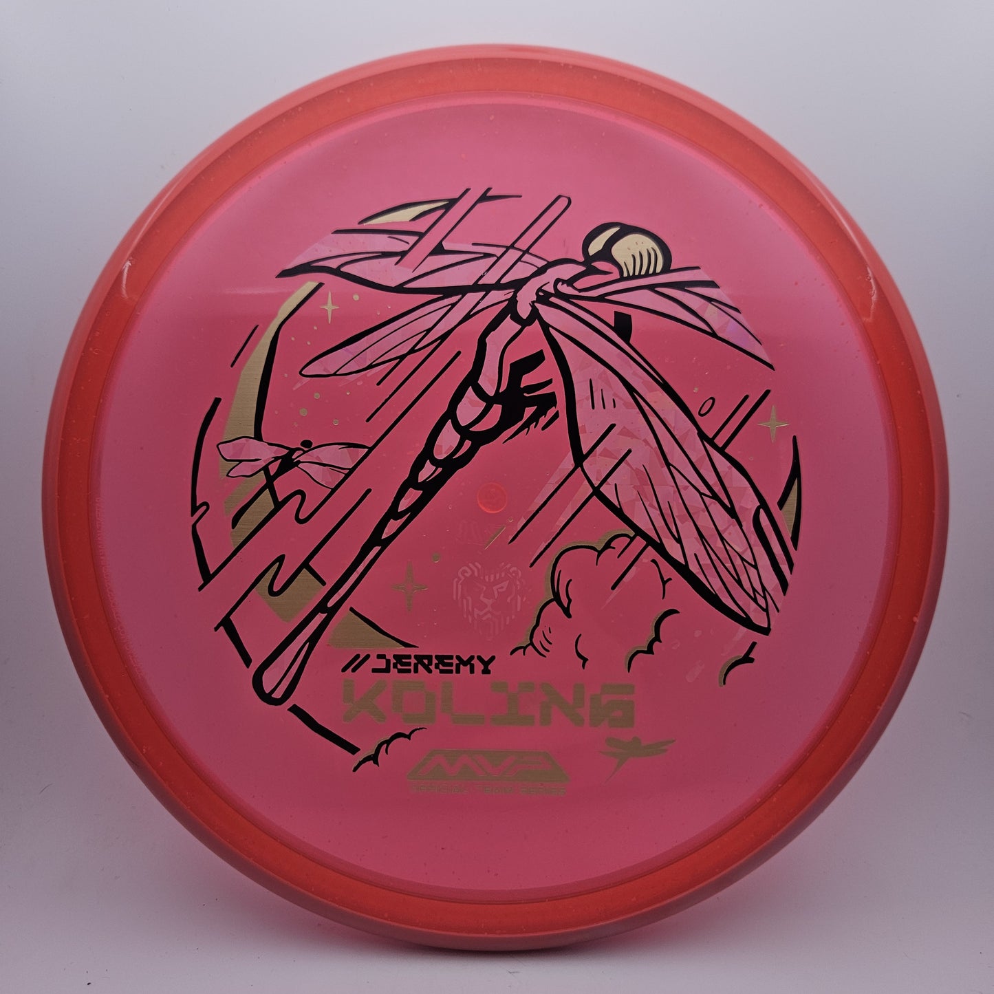 #10762 172g Red / Red, Jeremy Koling Tour Series Particle Glow Proton Tempo - Jeremy Koling Tour Series