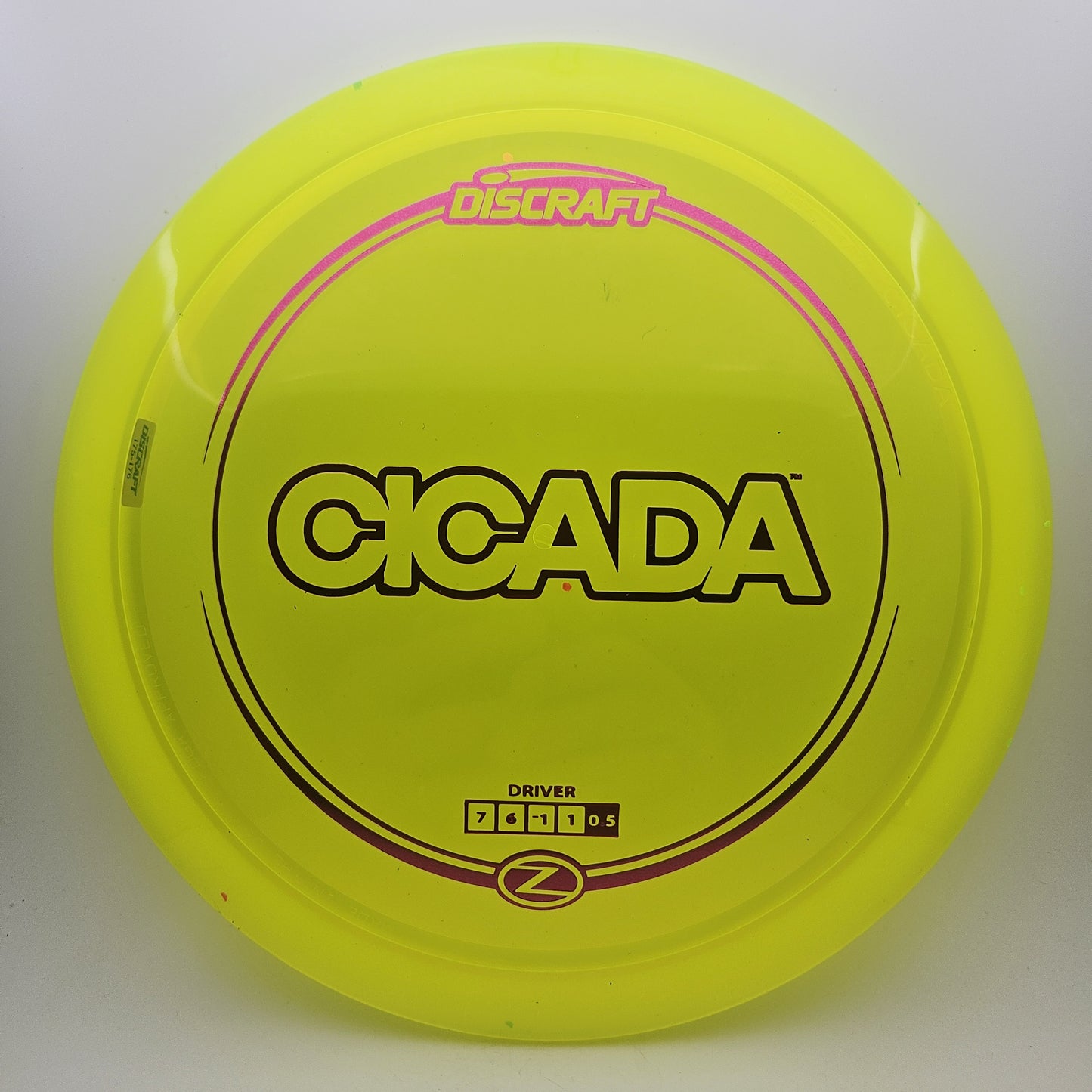 #16018 175-176g Yellow Z Cicada