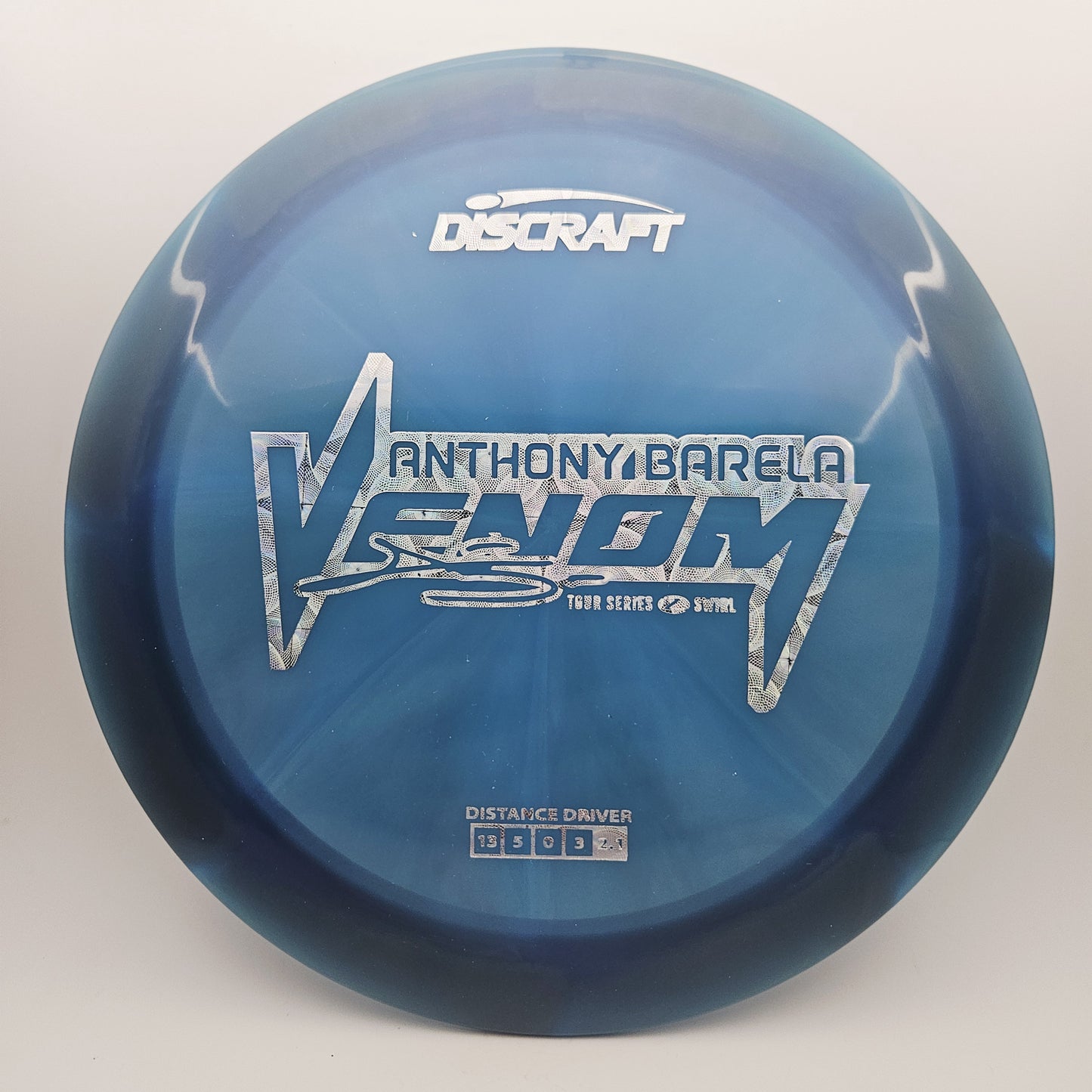 #12882 170-172g Blue, Anthony Barela Tour Series 2025 Z Swirl Venom