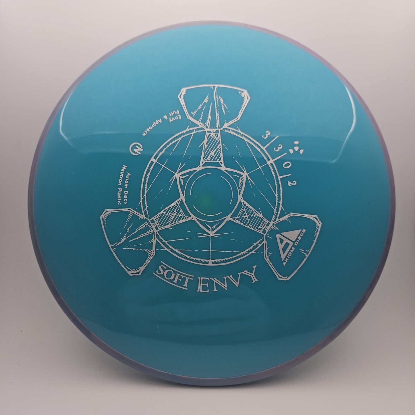 #7858 173g Teal / Purple Neutron Soft Envy