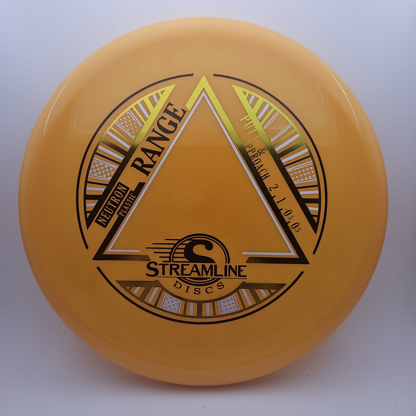 #12628 174g Orange, Gold Foil Neutron Range