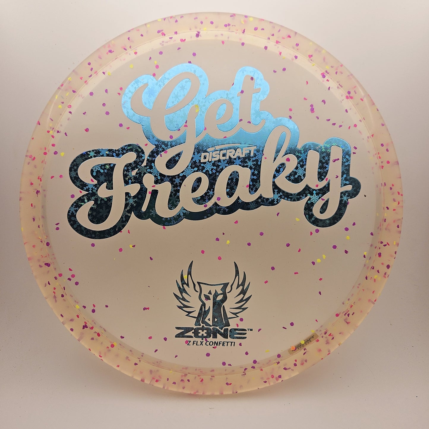 #12027 173-174g Peach, Snowflakes Foil, Get Freaky Z Flx Confetti Zone