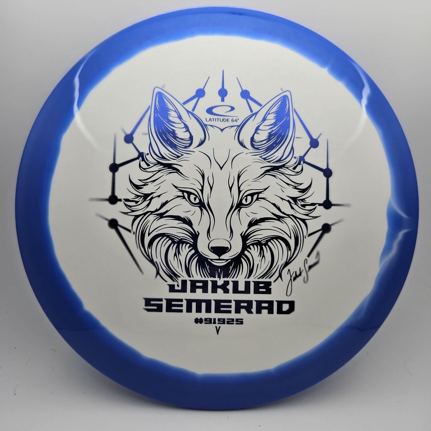 #5700 176g Blue / White Grand Orbit Brave