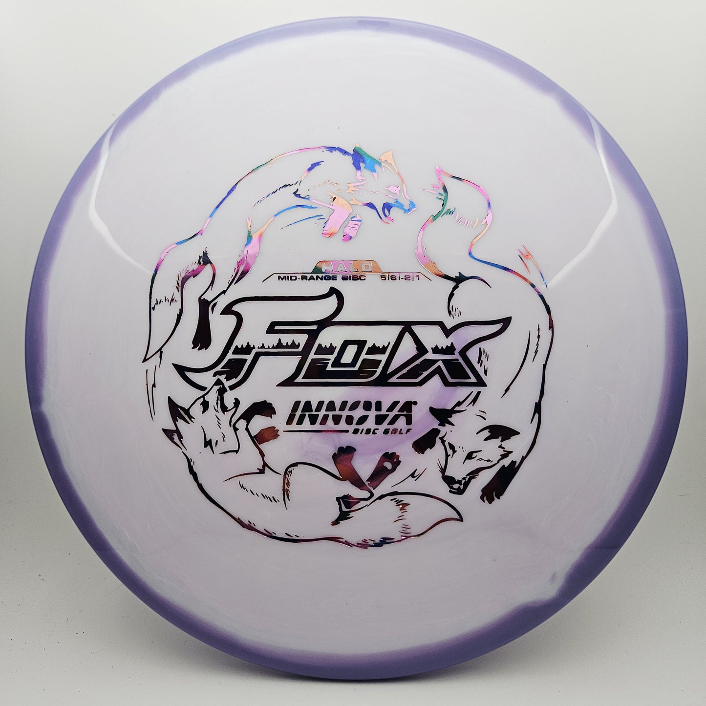 #16119 175g White / Purple Halo Star Fox