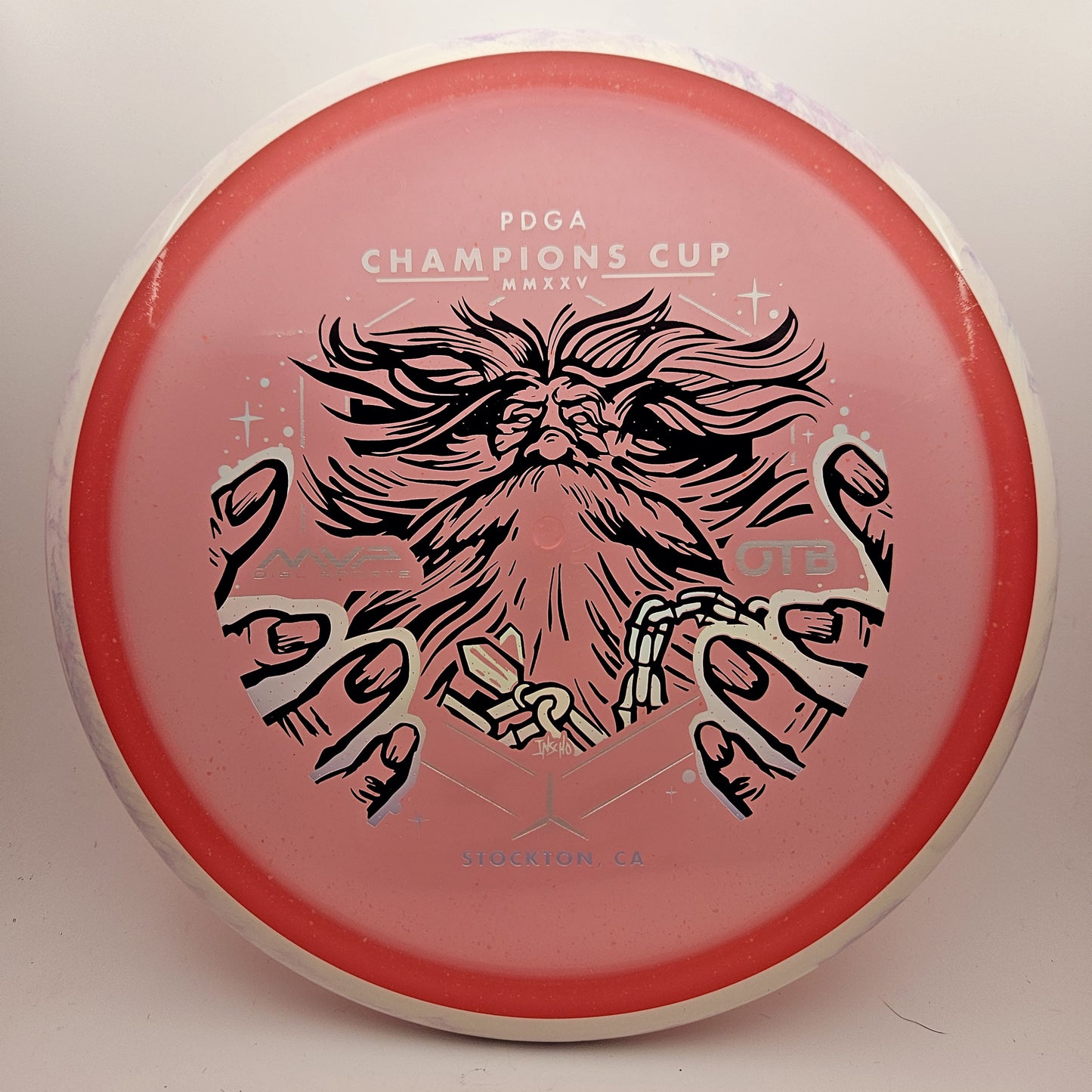 #12320 177g Pink / Off-White, Champions Cup 2025 Particle Glow Proton Hex