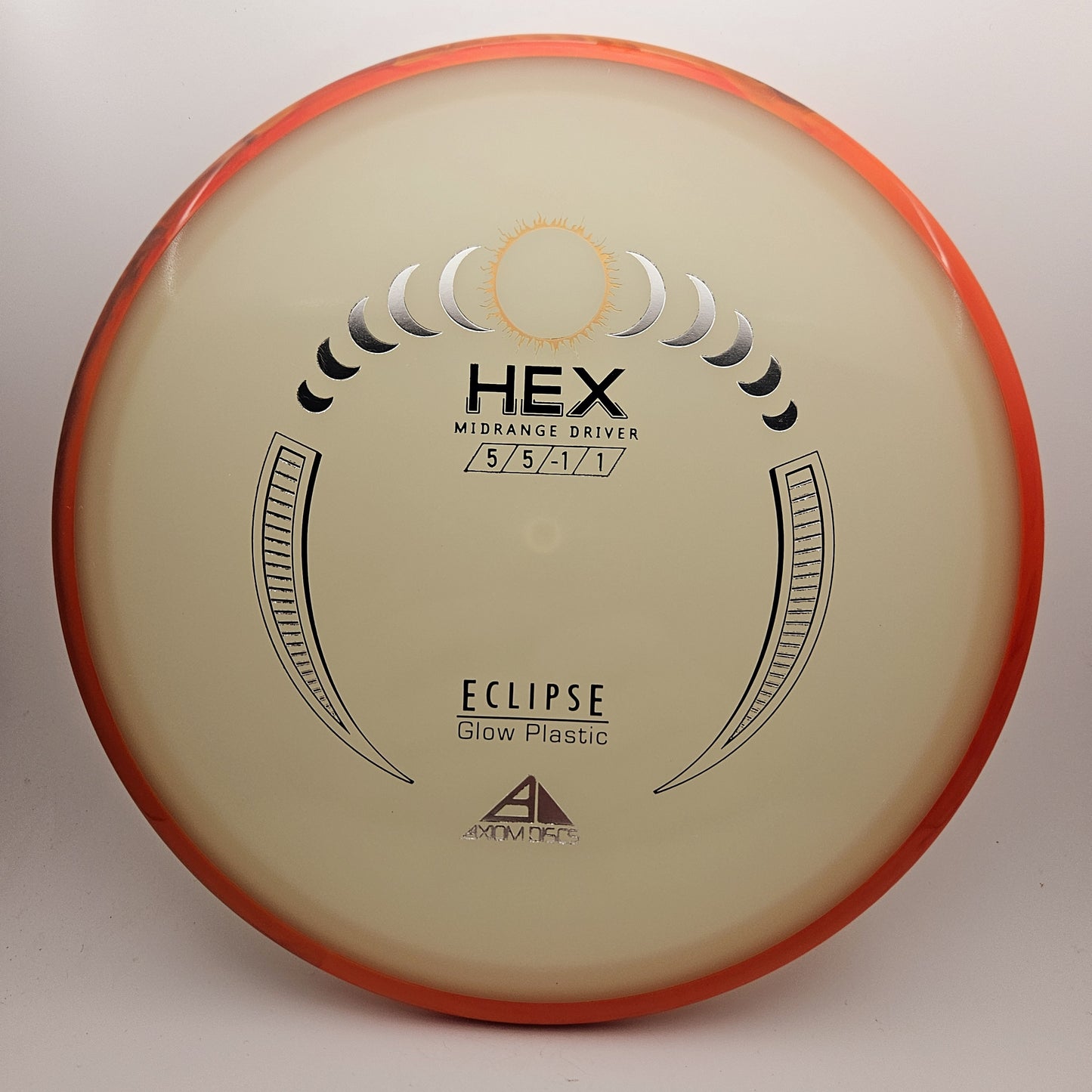 #12119 177g Glow / Orange Swirl Eclipse Hex
