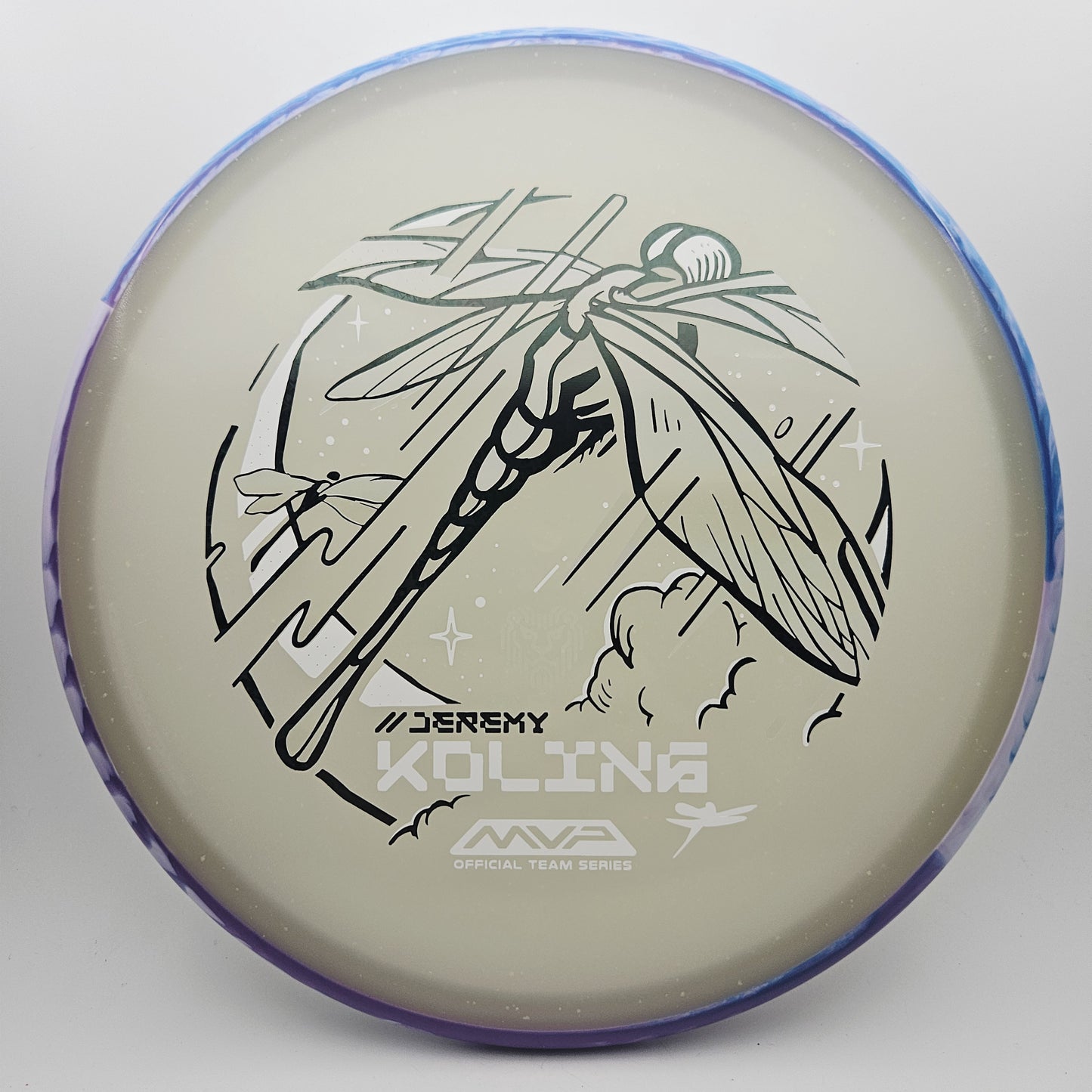 #16338 175g Purple / Blue / Blue Glow, Jeremy Koling Tour Series Particle Eclipse Tempo