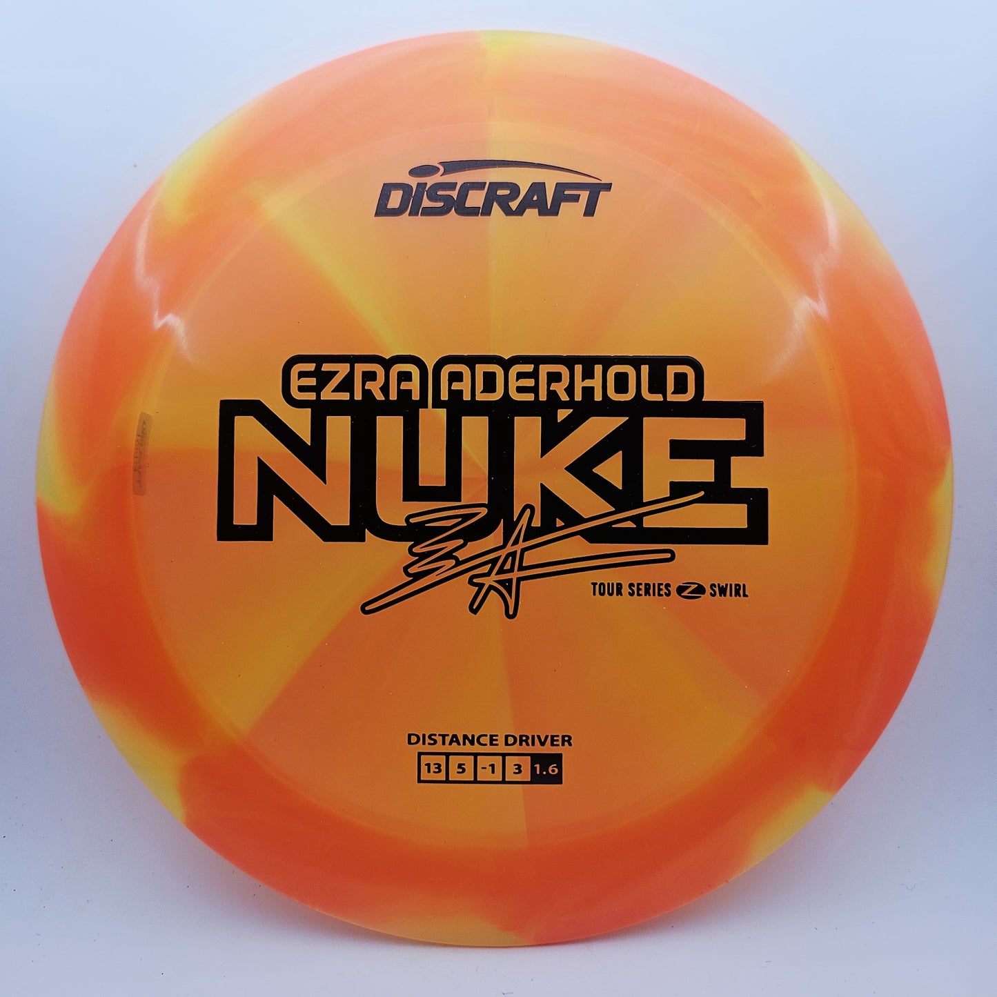 #14163 173-174g Orange, Ezra Aderhold Tour Series 2025 Z Swirl Nuke