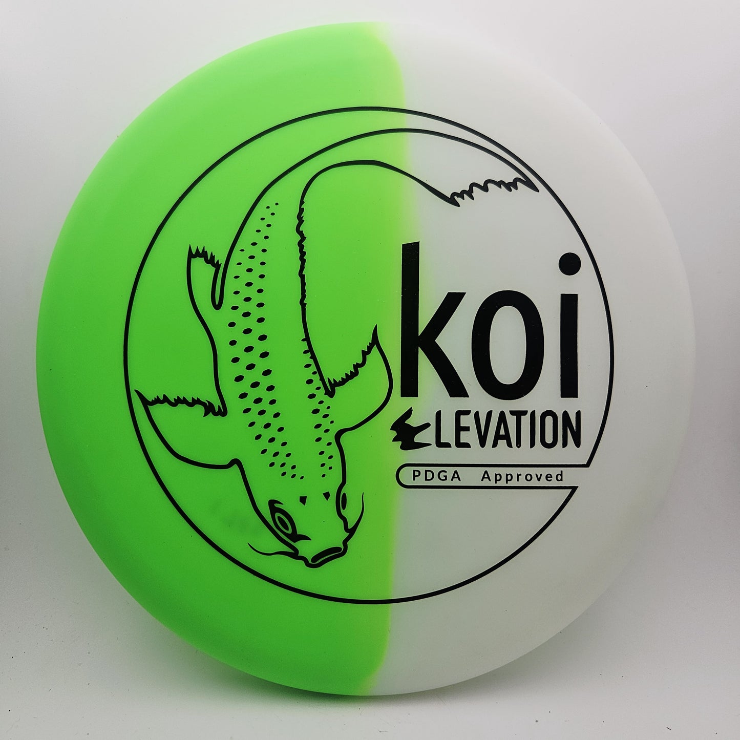 #15721 170g Green / White glO-G Koi