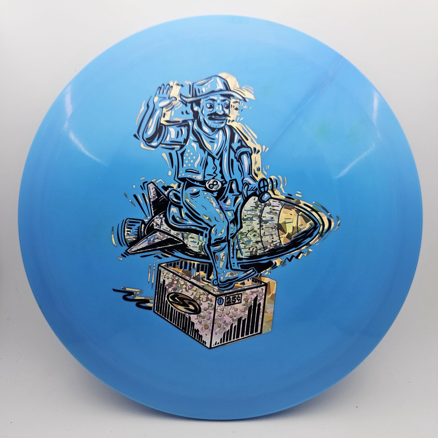#14222 174g Blue, X-Out Alpha Dos X