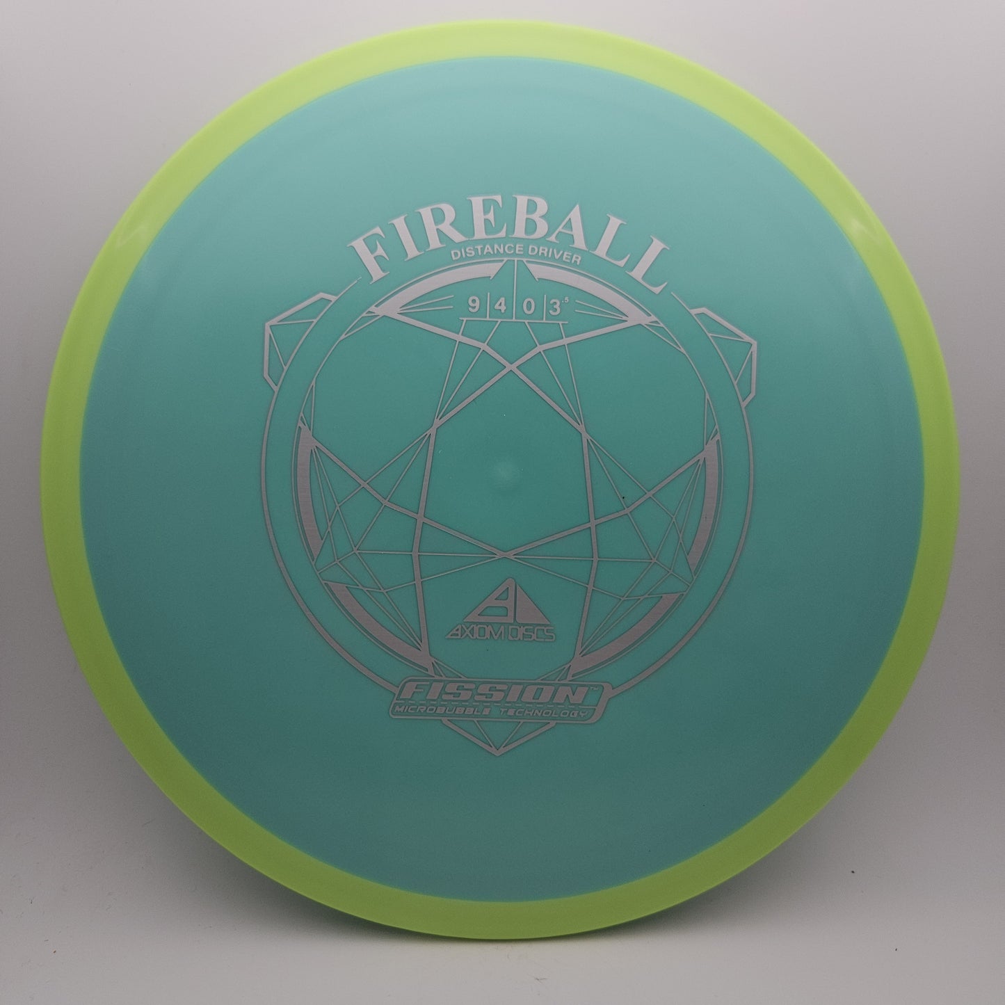 #9927 159g Teal / Green Fission Fireball