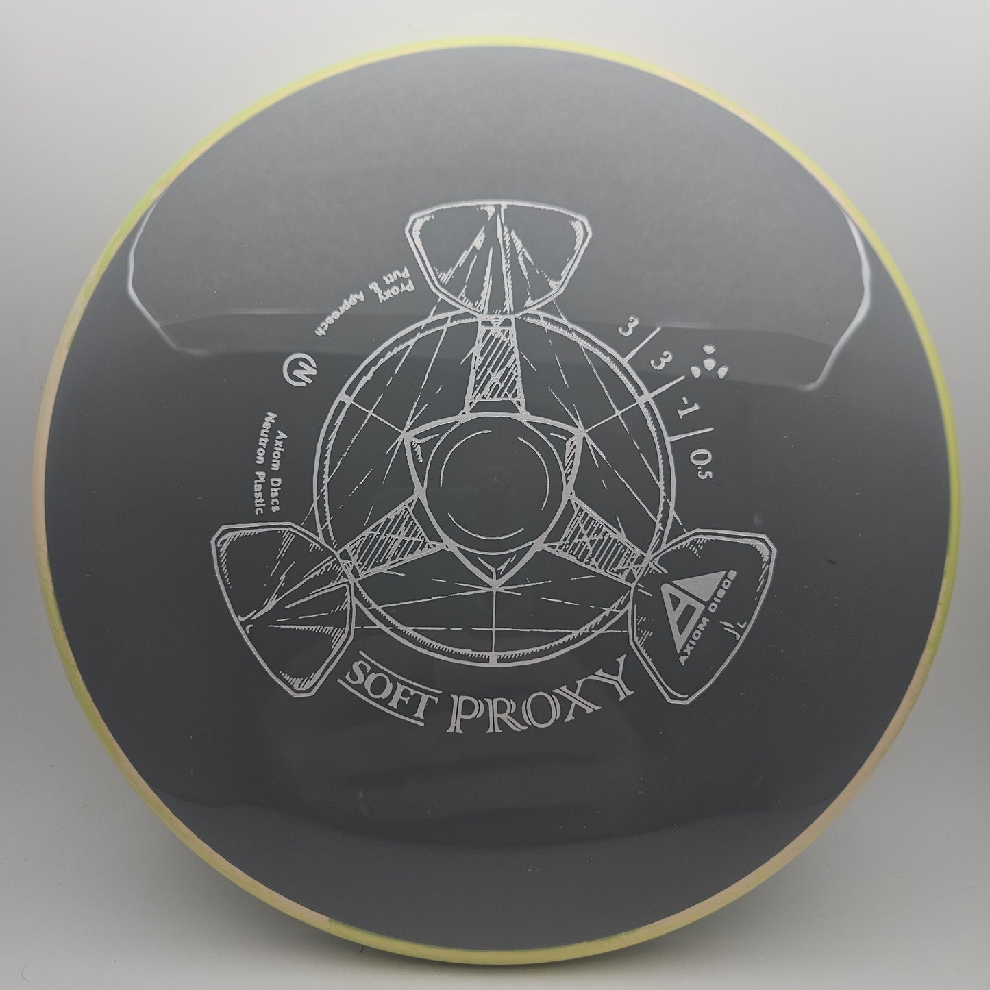 #8454 172g Grey / Yellow Neutron Soft Proxy