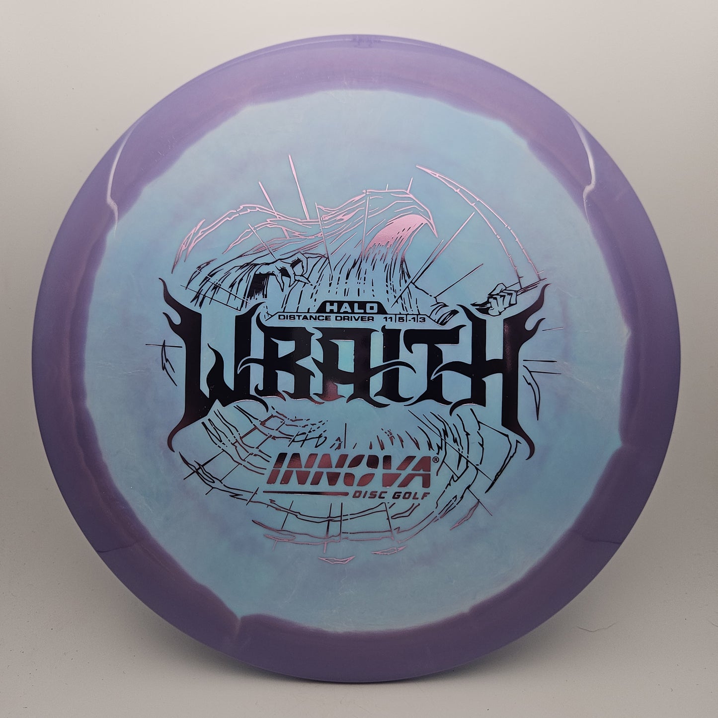 #11667 171g Blue / Purple Halo Star Wraith