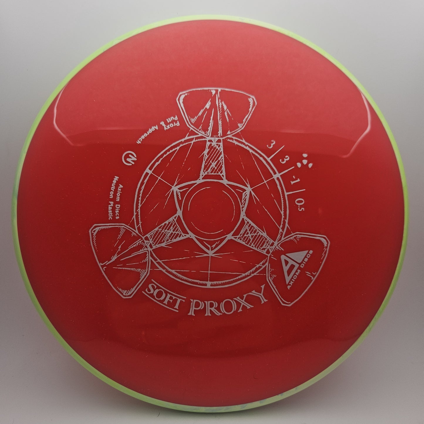 #8456 172g Red / Green Neutron Soft Proxy