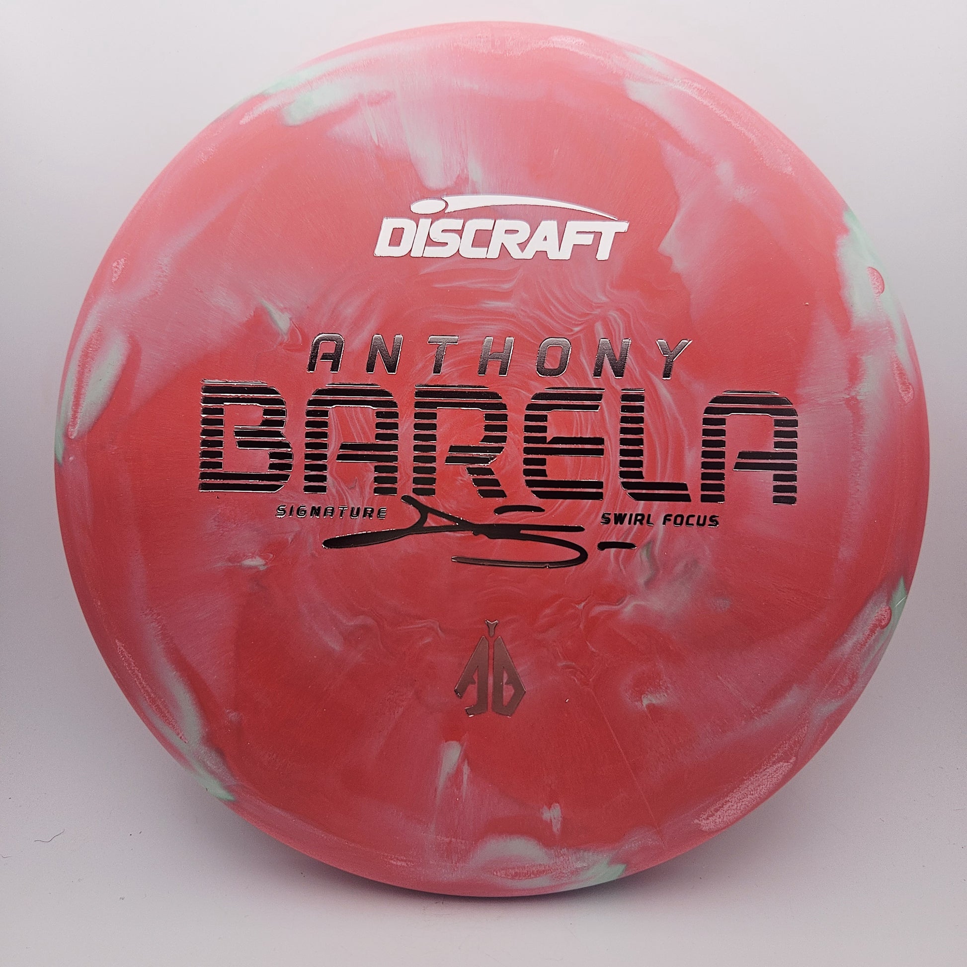 #16002 173-174g Red, Anthony Barela Swirl CT Focus