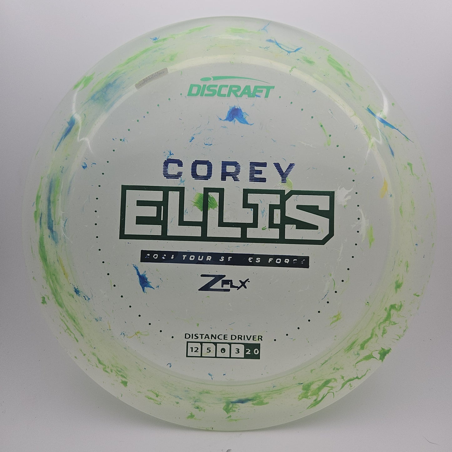 #7704 173-174g Green, Corey Ellis Tour Series Jawbreaker Z Flx Force