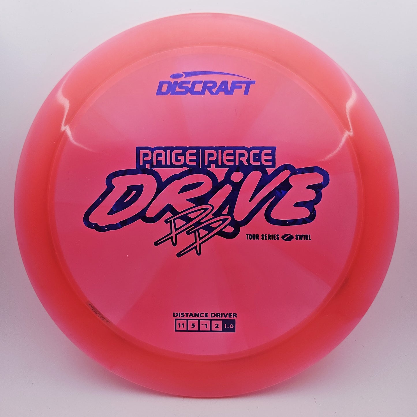 #12857 170-172g Pink, Paige Pierce Tour Series 2025 Z Swirl Drive