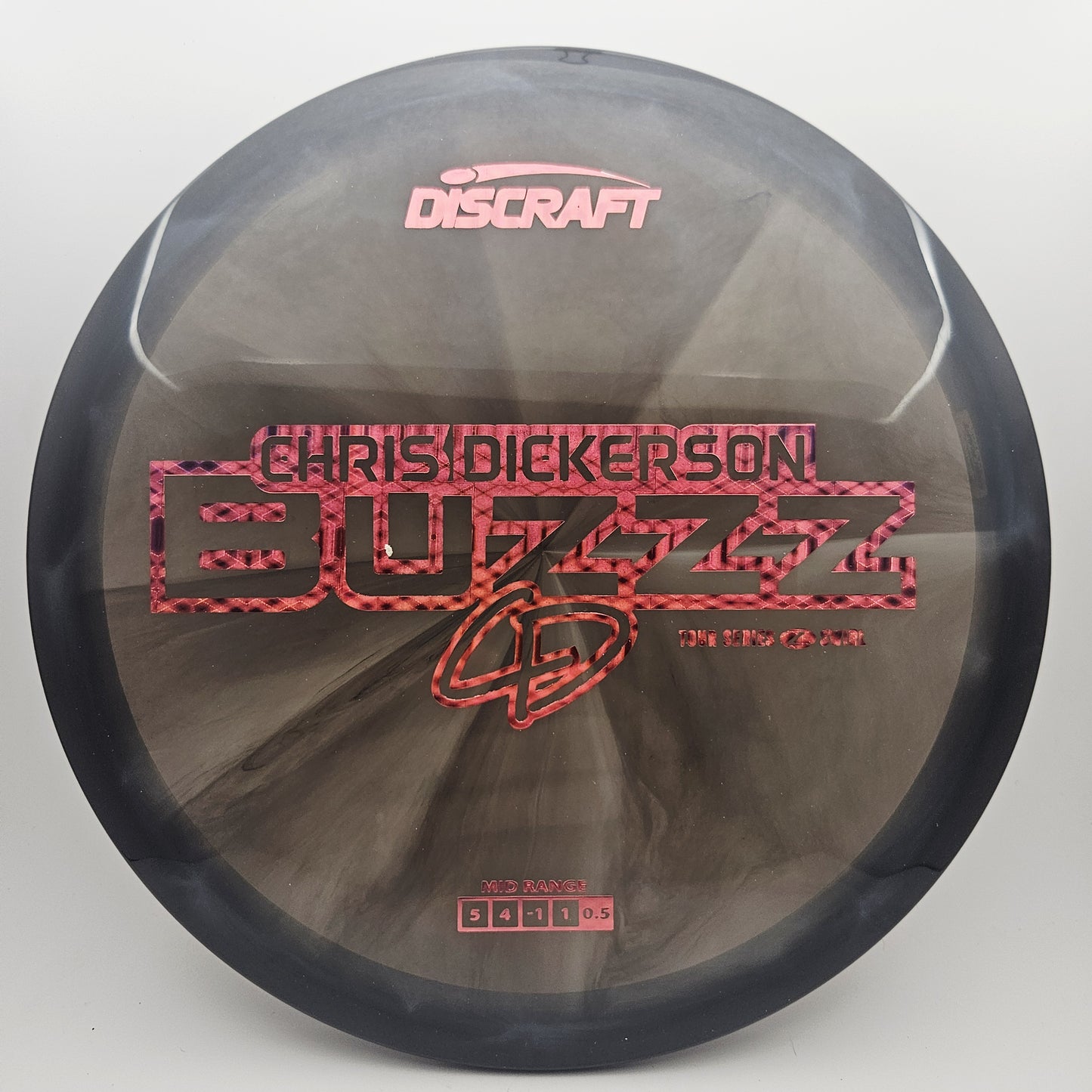 #12841 175-176g Black, Chris Dickerson Tour Series 2025 Z Swirl Buzzz