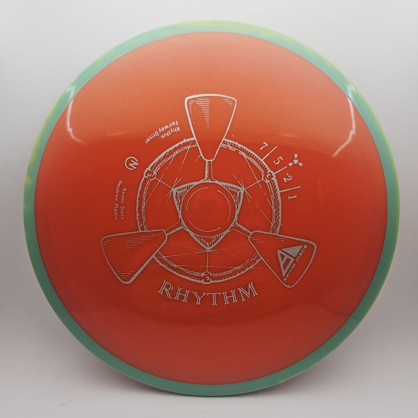 #14183 172g Orange / Green Neutron Rhythm