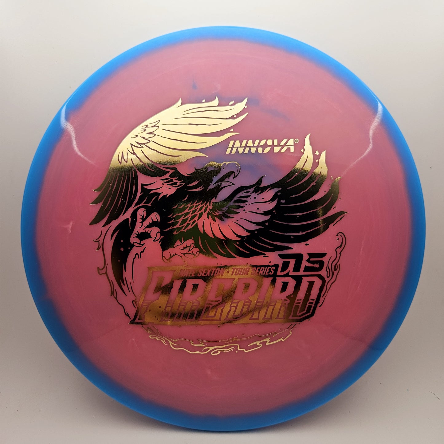 #12720 173-175g Pink / Blue, Nate Sexton Tour Series Proto Glow Halo Champion Firebird