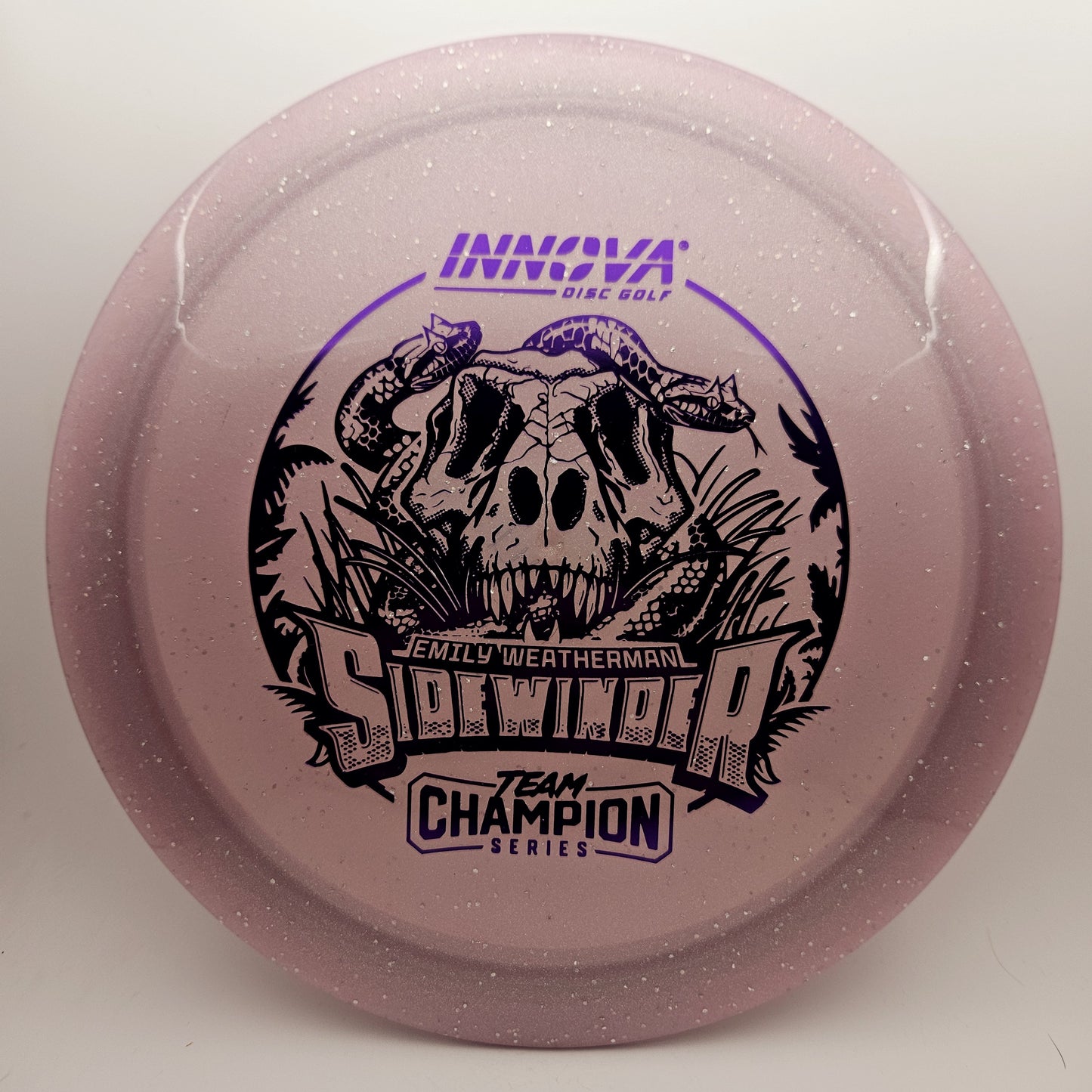 #12372 171g Purple, Emily Weatherman Tour Series Moondust Champion Sidewinder