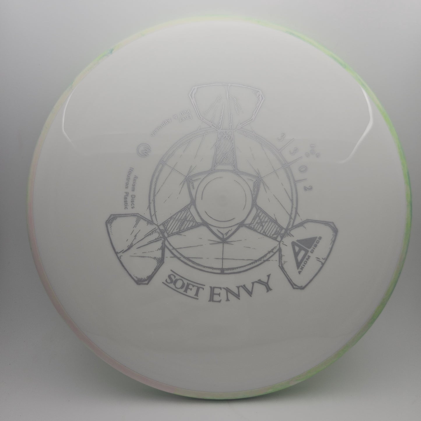 #7723 73g White / Green Neutron Soft Envy