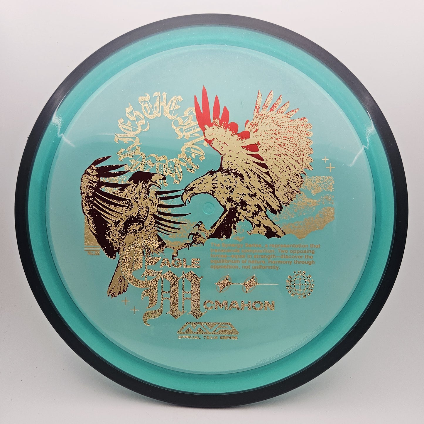 #14600 166g Teal, Red Foil, Eagle McMahon Signature Series Proton Resistor