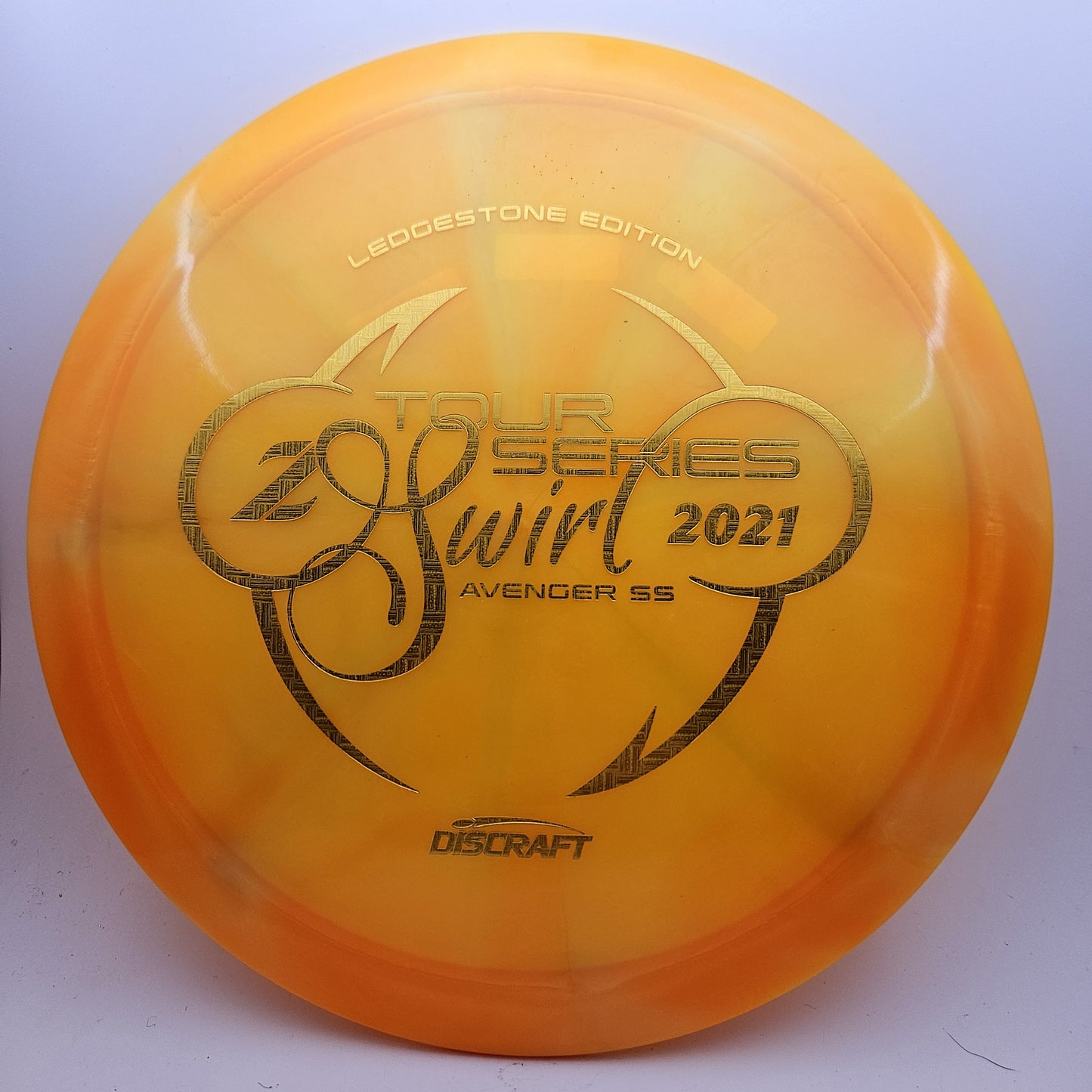#12296 173-174g Orange, Ledgestone 2021 Z Swirl Avenger SS