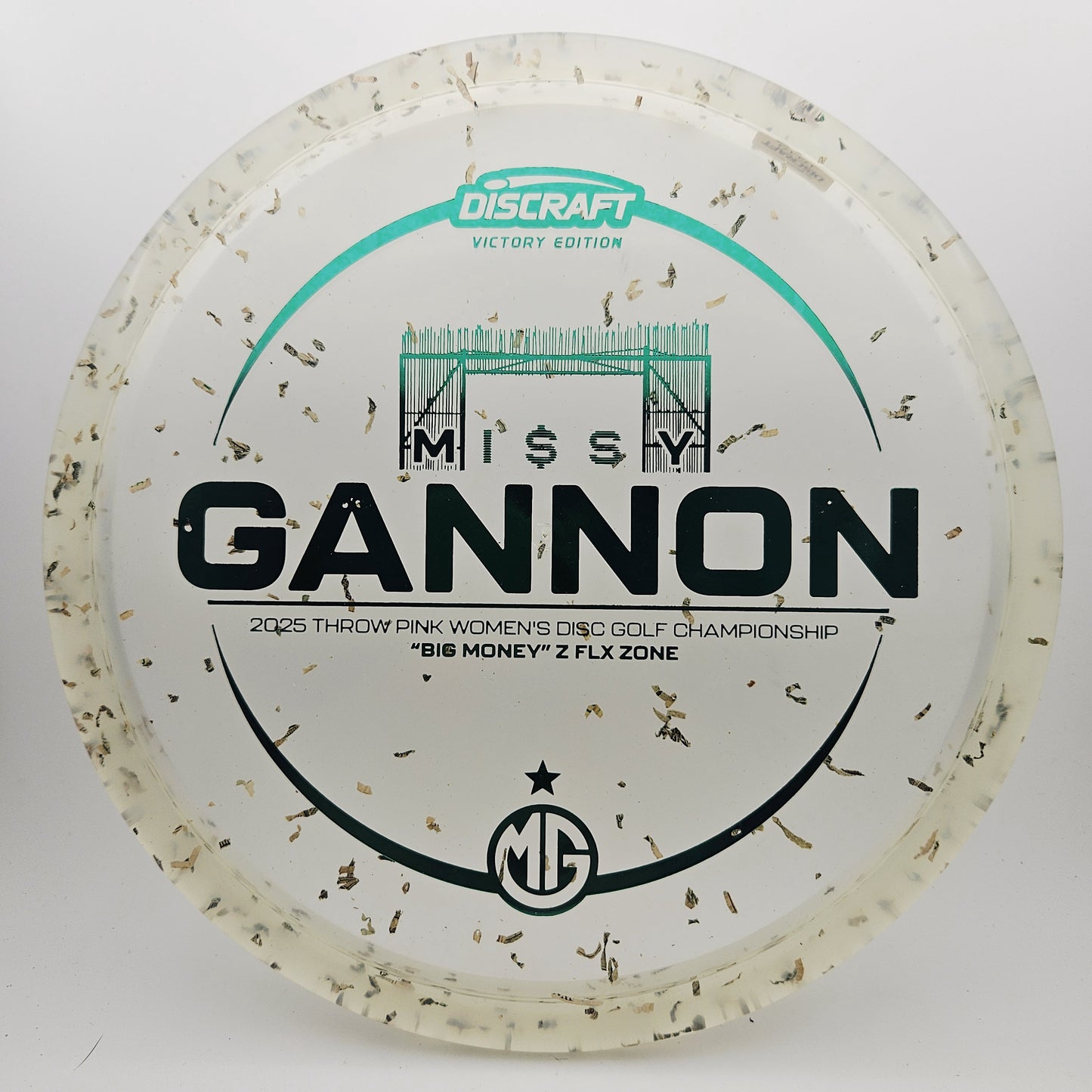 #16515 173-174g Clear, Missy Gannon Throw Pink Champion Z Money FLX Zone