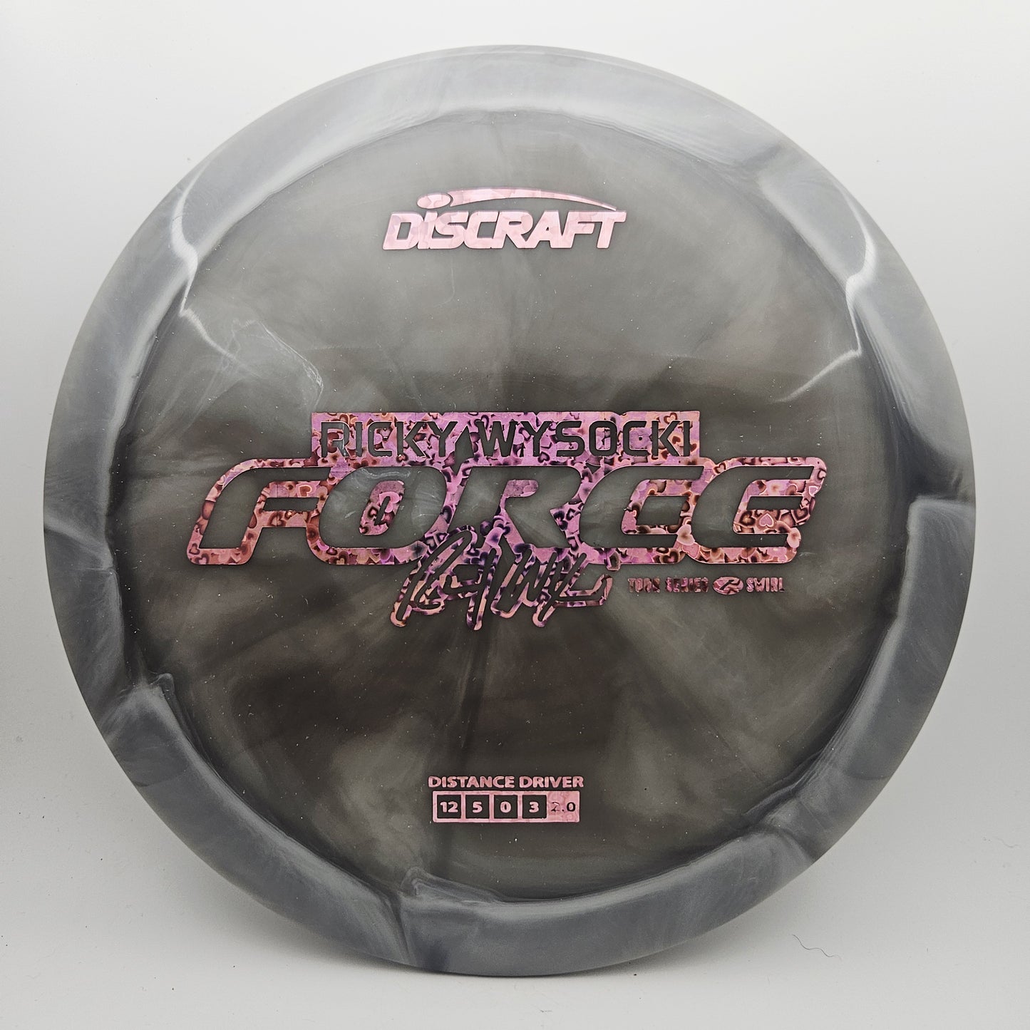 #13124 173-174g Grey, Ricky Wysocki Tour Series 2025 Z Swirl Force