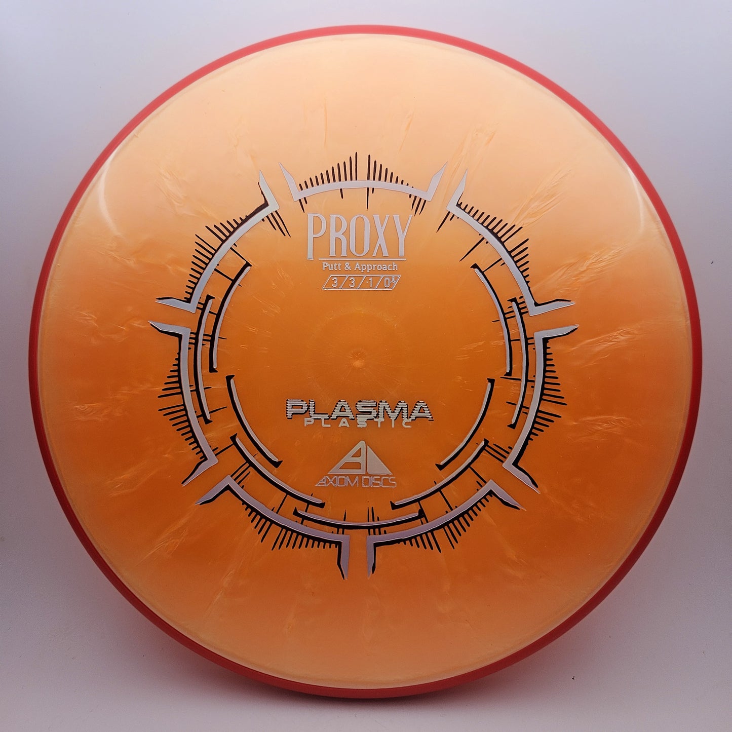 #12613 174g Peach / Red Plasma Proxy