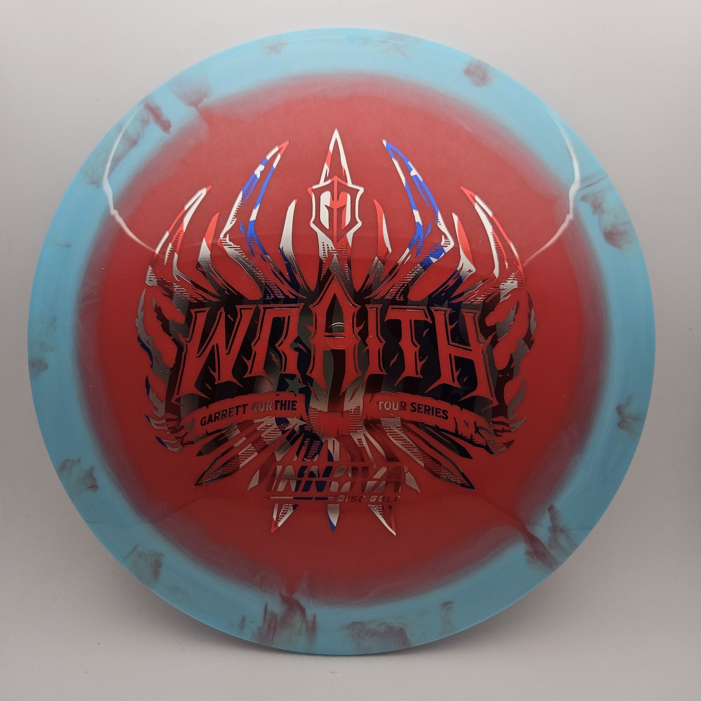 #11497 173-175g Blue / Red, Garrett Gurthie Tour Series Halo Star GG Wraith