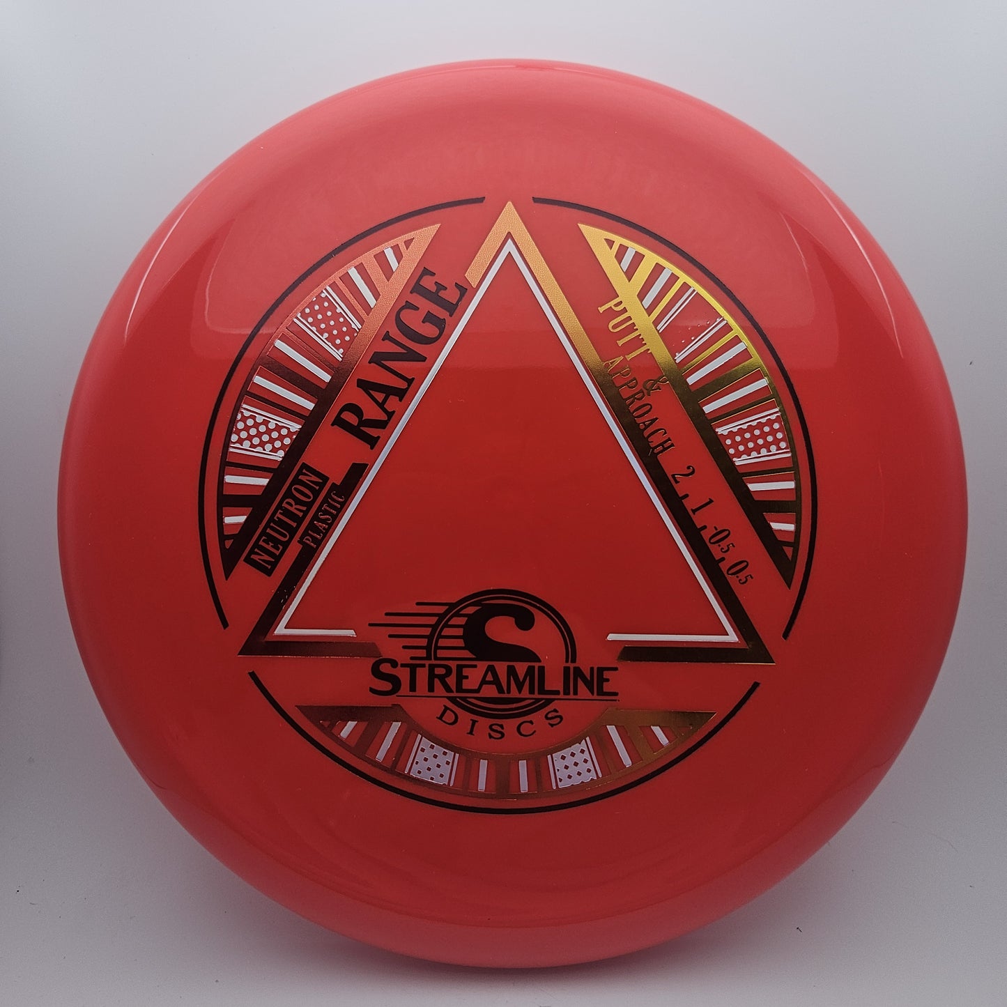 #12627 175g Red, Orange Foil Neutron Range