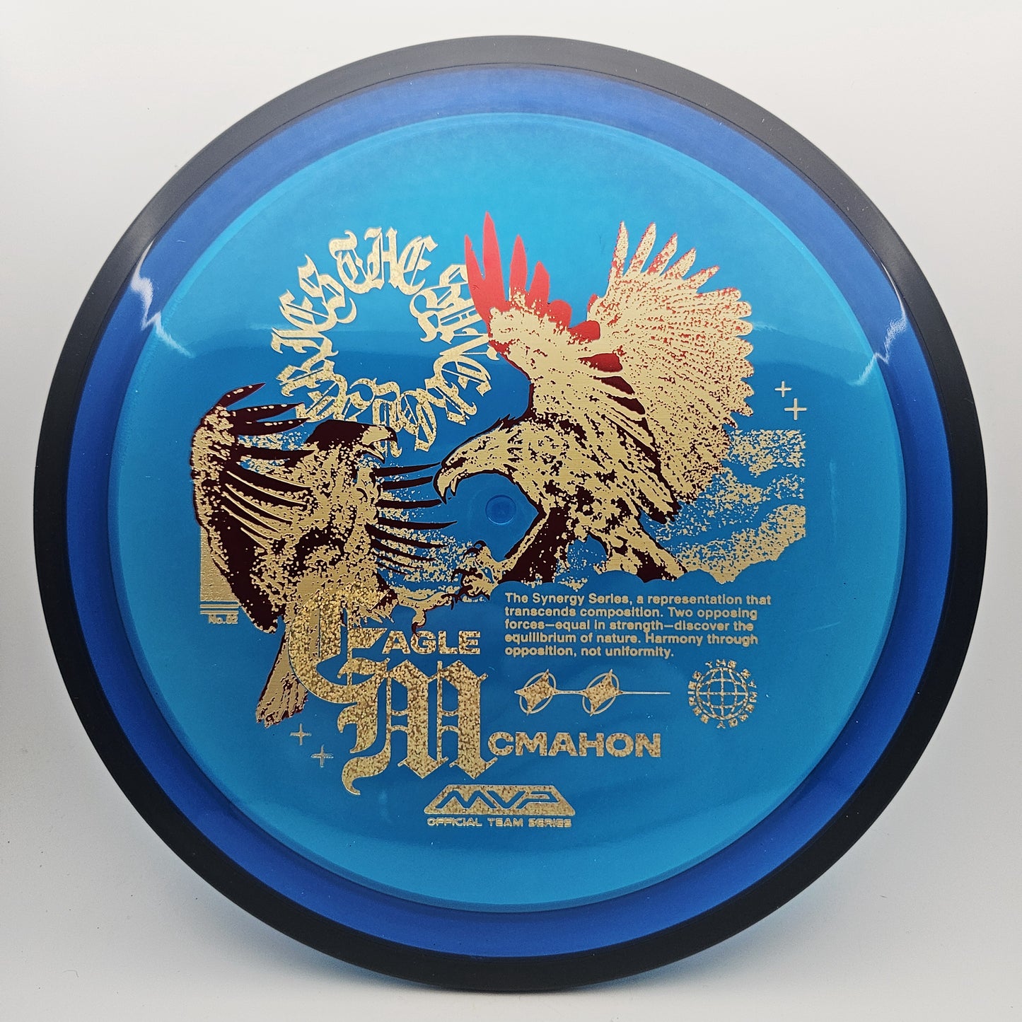 #14605 166g Blue, Red Foil, Eagle McMahon Signature Series Proton Resistor