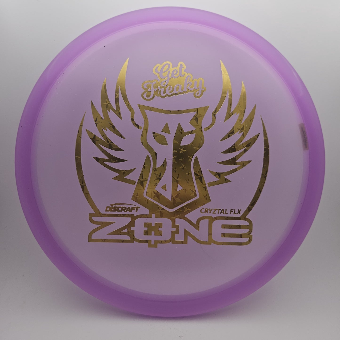 #10091 173-174g Purple, Gold Stars Foil, Get Freaky CryZtal Flx Zone