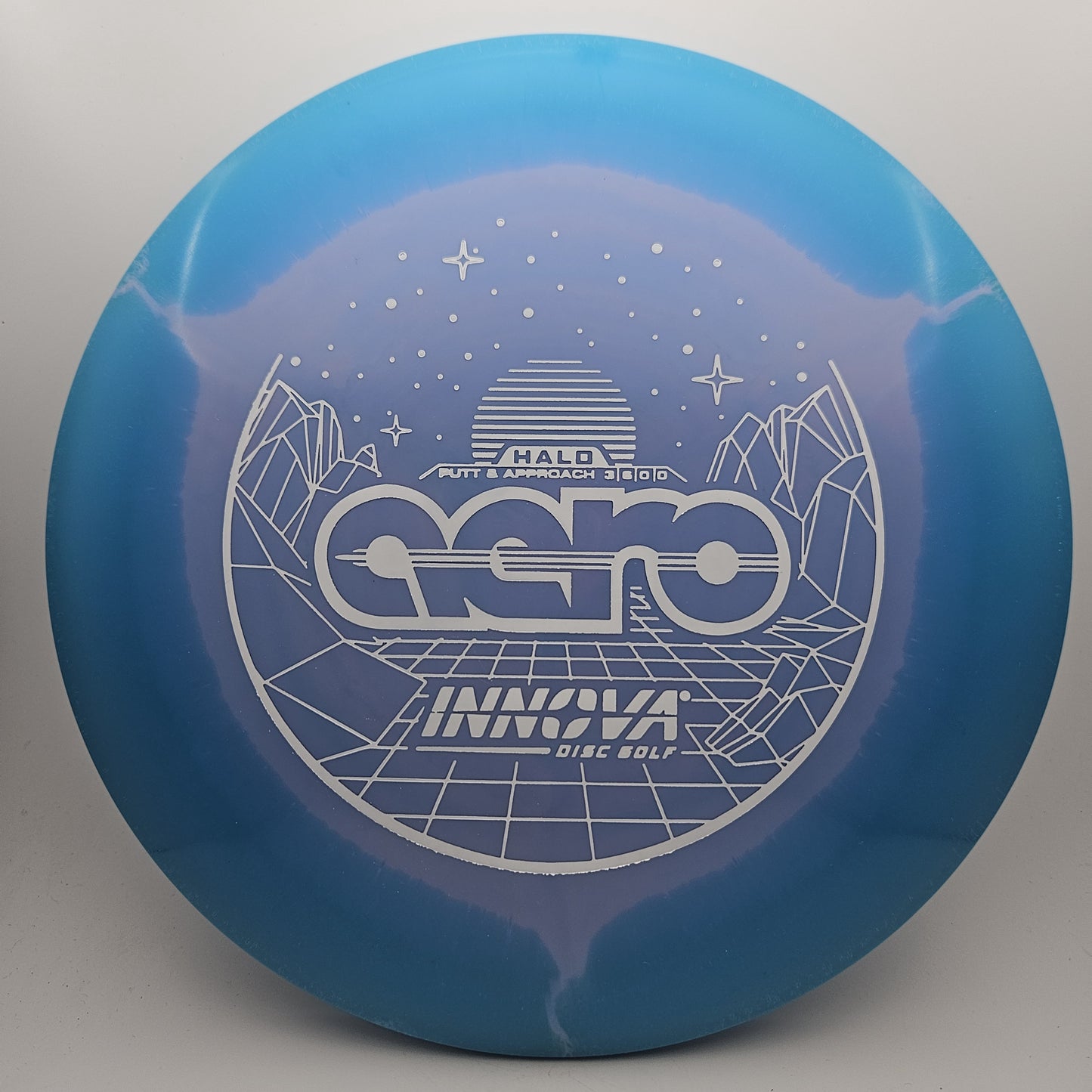 #11639 176g Purple / Blue Halo Star Aero