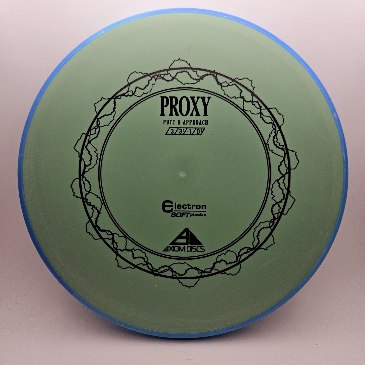 #10266 170g Green / Blue Electron Soft Proxy