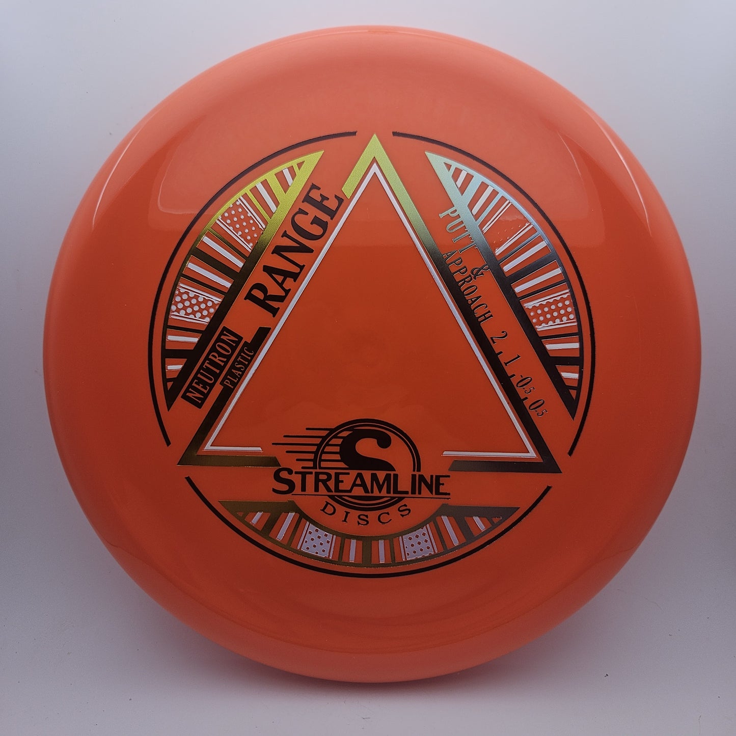 #12632 175g Orange, Green Foil Neutron Range