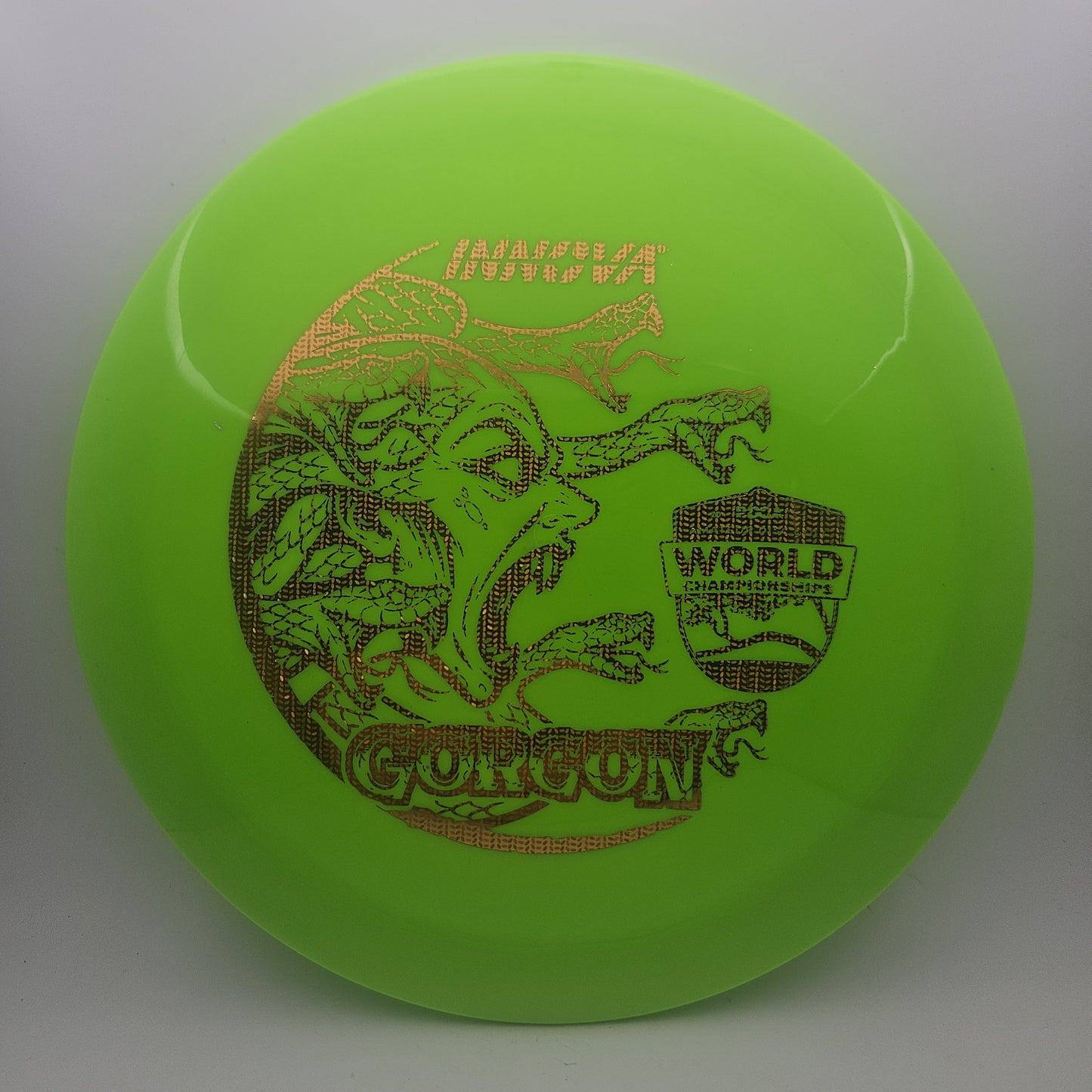 #15592 169g Dayglo, Amateur Worlds Star Gorgon